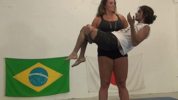 Grappling Girls In Action - GGAmazon Annazon vs Slick