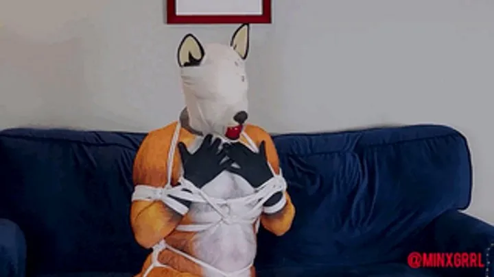 Minx Grrl's Fetish Corner - Minx Grrl - Foxy Cosplay Bondage (MP4 Format)