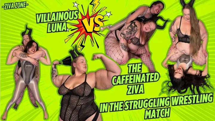 Ziva Zone - HD Ziva Fey VS Villainous Luna In The Struggling Wrestling Match
