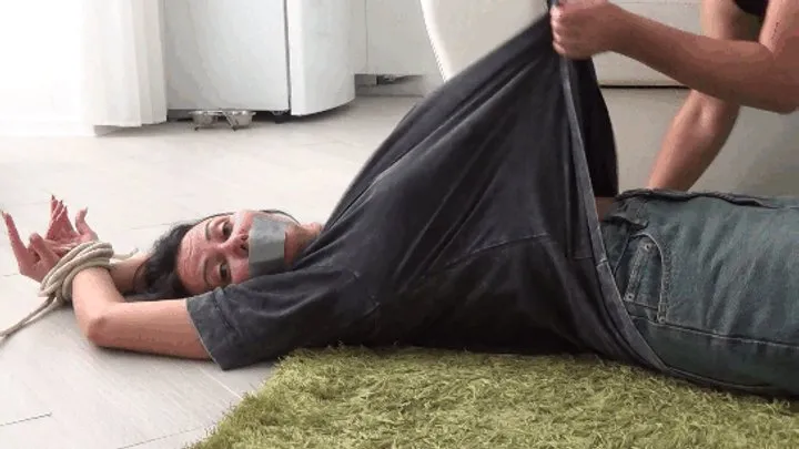 Not An Angel - LORY squirms cries and struggles against the tickling T