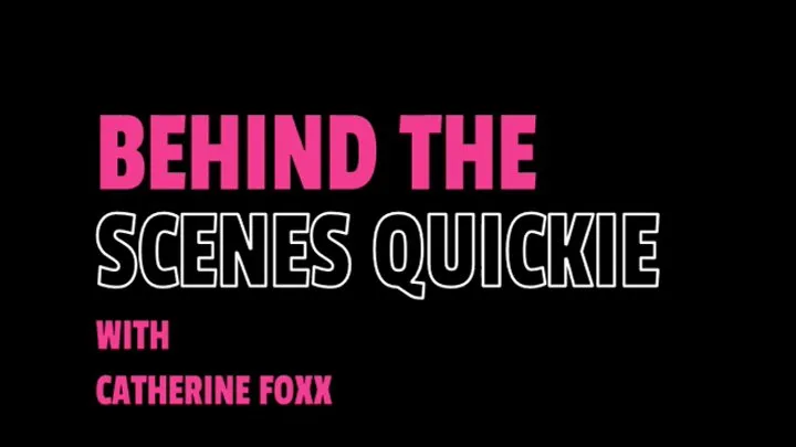 B C Tickle And Fetish - Behind The Scenes Quickie with Catherine Foxx (Small)