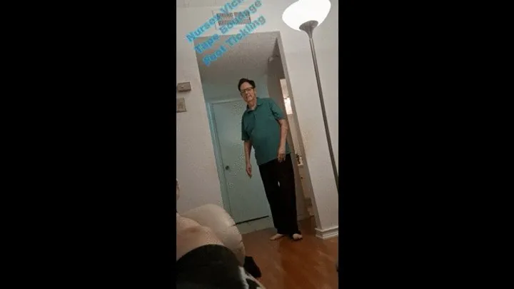 Your Bbw Nurse Vicki - BBW Nurse Vicki Is Bond and Has Foot Tickling Part 1 mp4