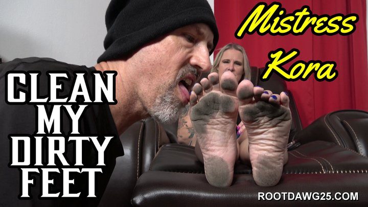 Rootdawg25 Dirty Feet - Clean My Dirty Feet - Kora Bell 1080p MP4