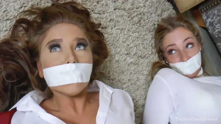Borderland Bound - Emma & Jessica in: The Old Seafarer's Surprise: Lured, Wrapped & Gagged Lady Spies Didn’t See Their Certain Peril Coming! (HD)