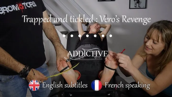 Addictive French Girl - Trapped and tickled in the stocks : Vero's Revenge ( English subtitles )