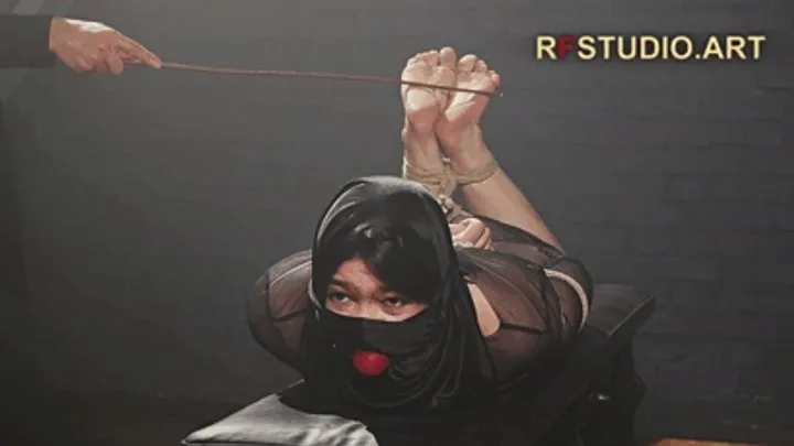Rf Studio Production - Dzhumana - Hogtied, Ballgagged and Bastinado for the Oriental Beauty (FULL HD MP4)
