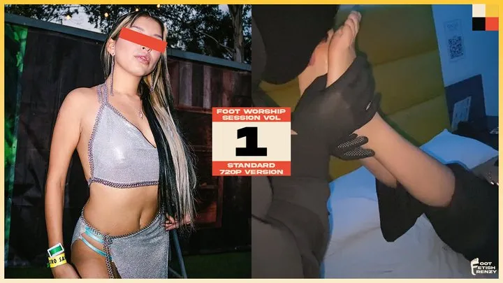 Foot Worship Fantasies - TATTOED MEXICAN BABE ON HOT FEET LICKING AND TOE SUCKING ACTION - FOOT WORSHIP SESSION VOL 1 - SKARLETH - ACT I & II - STANDARD - 720P