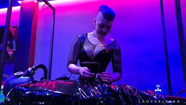 Lady Valeska Femdom - My Gimp, My Plaything (Rubber Bondage with Lady Valeska)