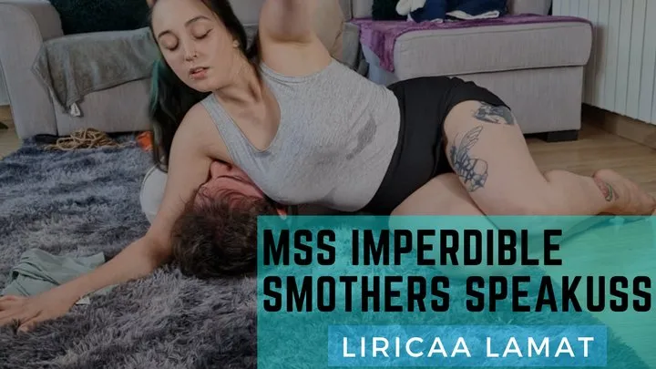 Liricaa Lamat - Mss Imperdible smothers a tied up Speakuss