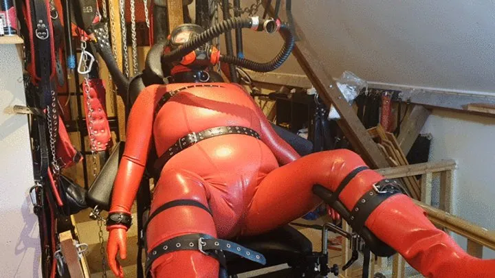 Rubbersubmission Clip Store - Bank Holiday Red Rubber Bondage