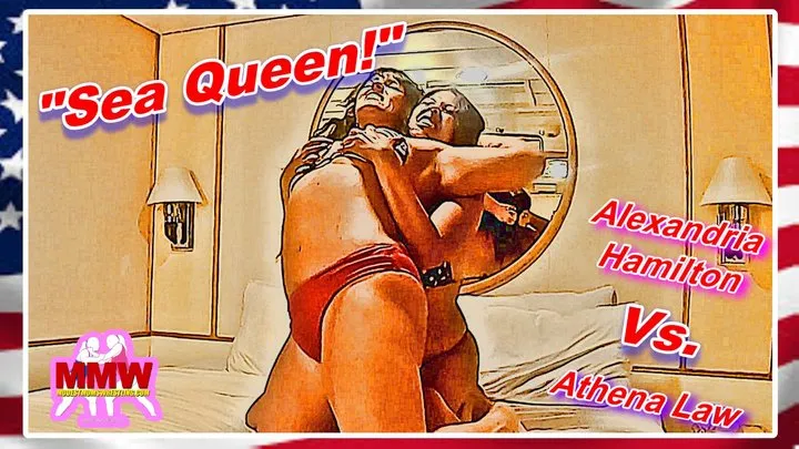 Modest Moms Wrestling - Sea Queen! WMV