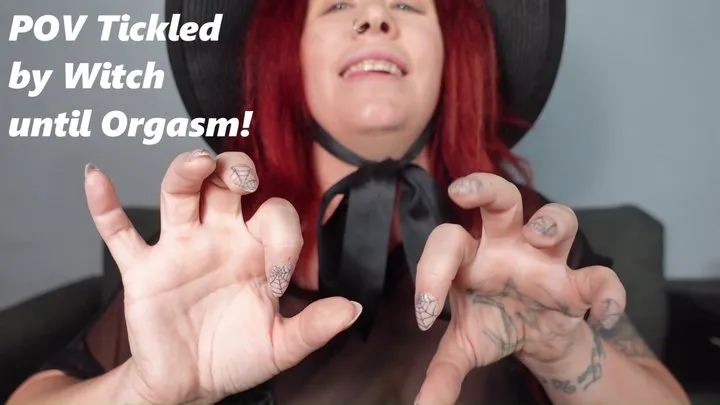 Deanna's Clip Store - *1280X480* POV Tickles until Cum from Witch with Sharp Nails