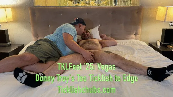 Ticklishchubs - TKLFest '25: Donny Troy Too Ticklish for Edging