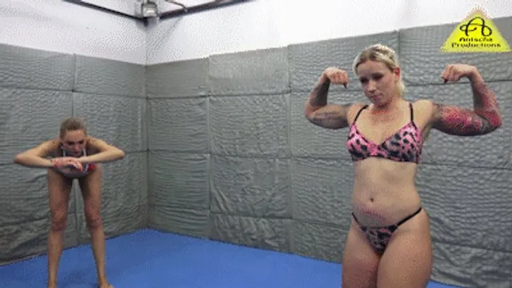 Antschas Wrestling And Fetish Store - Anett vs Ginger