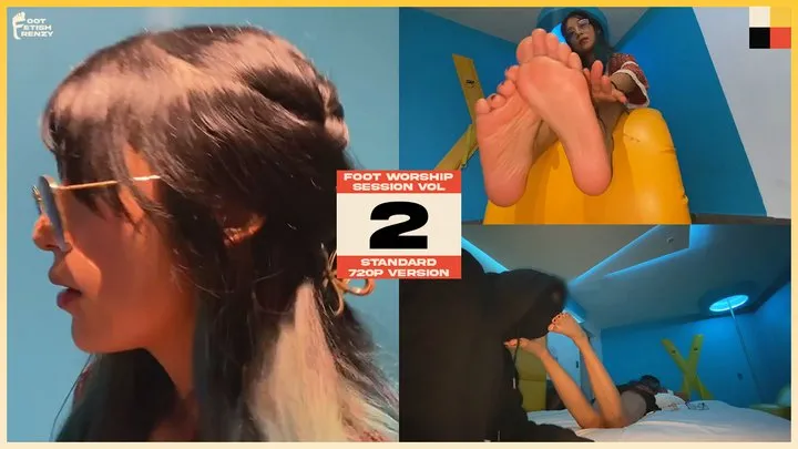 Foot Worship Fantasies - 18 YO OTAKU MEXICAN BEAUTY GETS HER FEET LICKED AND TOES SUCKED - FOOT WORSHIP SESSION VOL 2 - MAYA - ACT I & II - STANDARD - 720P