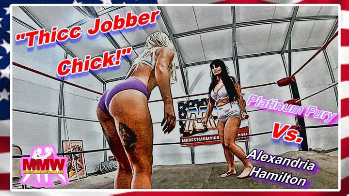 Modest Moms Wrestling - Thicc Jobber Chick! WMV