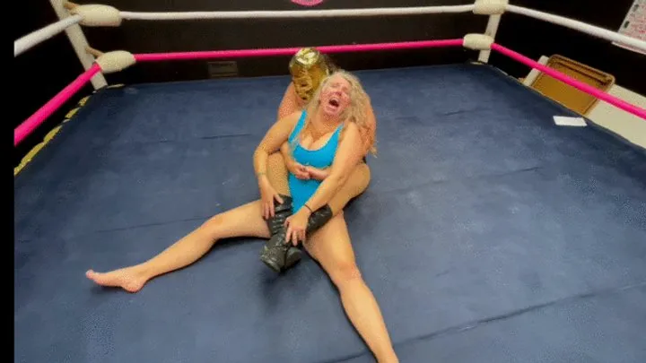 Fantasy Fight Girls By Ssp - FFGFAN Sybil is Taught a Wrestling Lesson mp4
