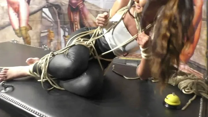 The Bondage Challenge - The new Mina Moreno 