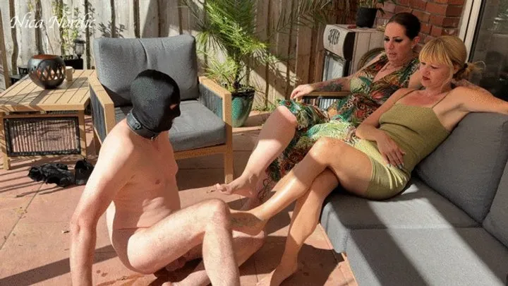 Bdsm And Fetishclips By Nica Nordic - A warm summer day with Amely Pain