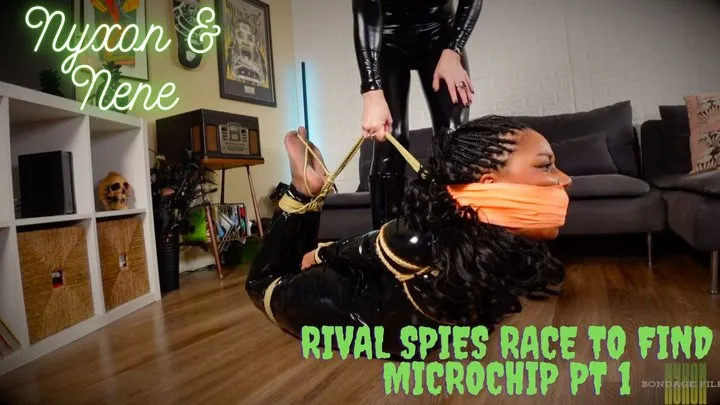 Nyxons Bondage Files - Nyxon & Nene Rival Spies Race To Find Microship pt 1 1080p
