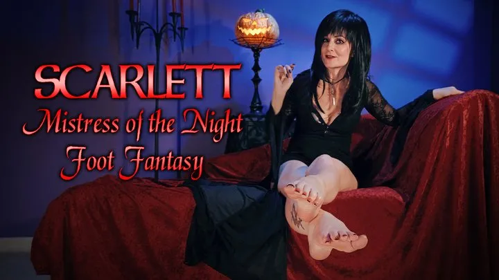 Scarlett Sinns Twisted Fetishes - Scarlett: Mistress of the Night, Foot Fantasy (1080 mp4)