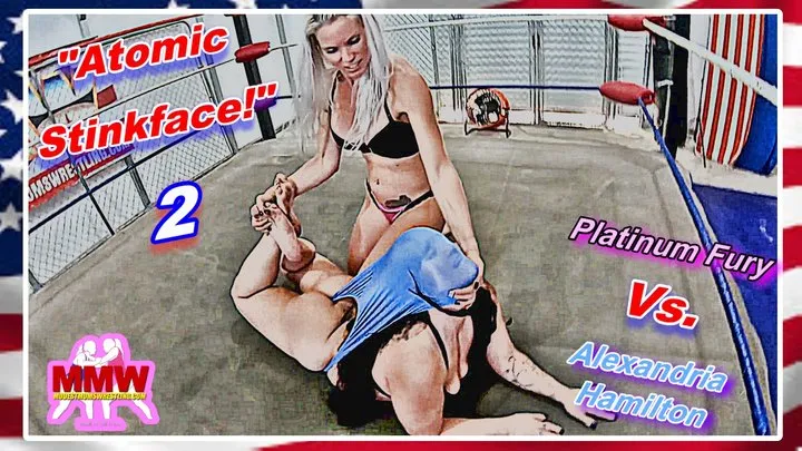 Modest Moms Wrestling - Atomic Stinkface! 2 WMV