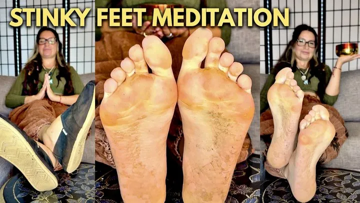 Temptress Toxin - Meditate to My STINKY HIPPIE FEET - POV Foot Worship JOI (4K Ultra HD)