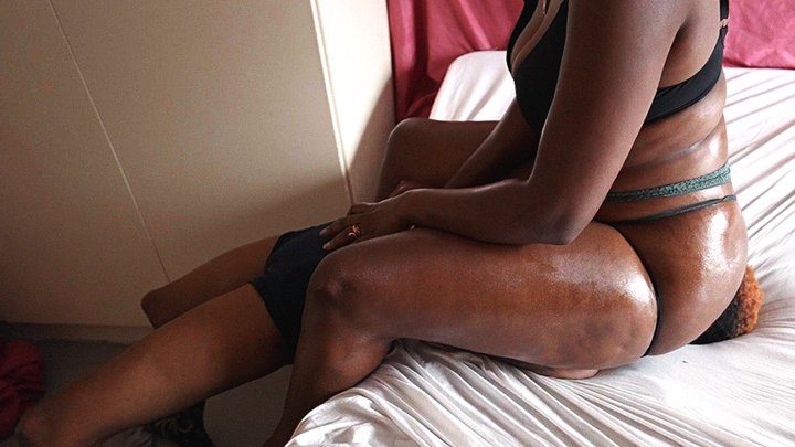 Black Meaty Asses - Turned on by Maya's tears part 2 (sweaty heavy facesitting )