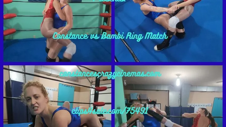 Constances Crazy Cinemas - Constance vs Bambi Ring Pro Match