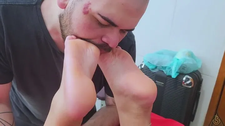 Mean Girls Foot Domination - (Part 2) The Correct Way To Use The Tongue Of A Foot Slave