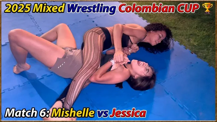 Kink Sports - Colombian Cup Match 6 - Jessica vs Mishelle
