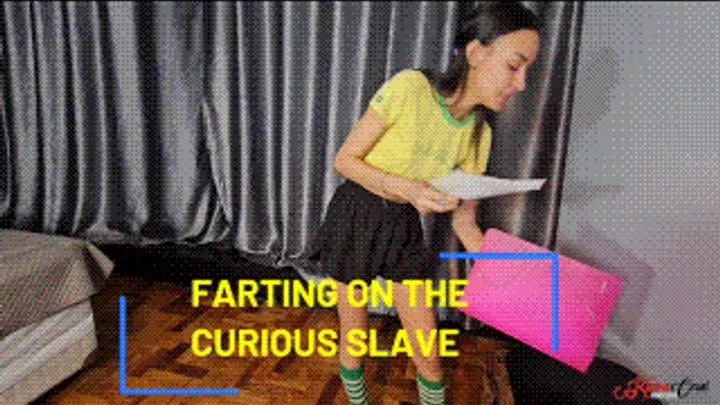 Karina Cruel Farting  Enema - FARTING ON THE CURIOUS SLAVE - BY VERONICA LINS - FULL VERSION IN FULL HD - NEW KC NOVEMBER 2025