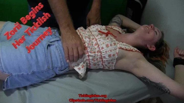 Ticklingisfun - Zorii Begins Her Ticklish Journey MP4
