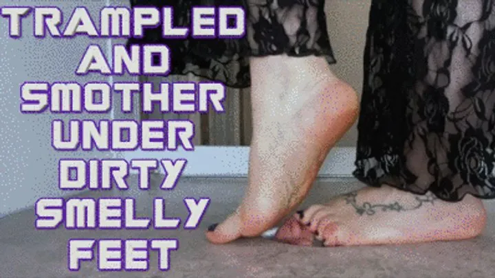 Cruel Claudia - CC - Trampled and smother under dirty smelly feet