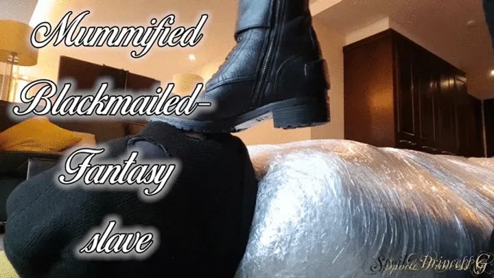 Spoilt Princess Grace - Mummified Blackmailed-Fantasy slave!