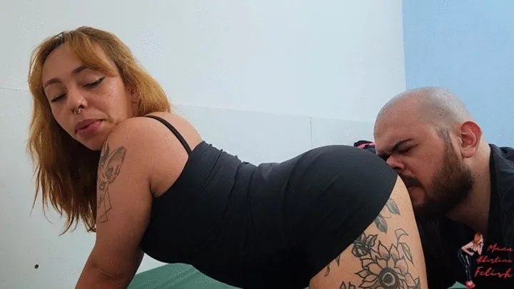 Manuela Albertine Fetish - Farting teen, part 3, by Yanka and Slave (cam by Manu) FULL HD