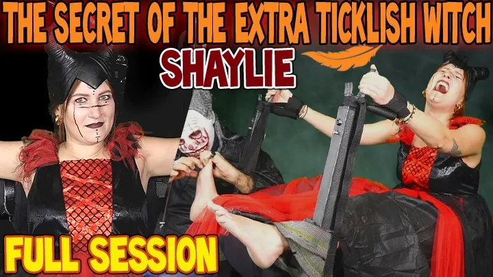 Tickle Frenchtickling  Store - THE SECRET OF THE EXTRA TICKLISH WITCH SHAYLIE : FULL SESSION - FULL HD MP4