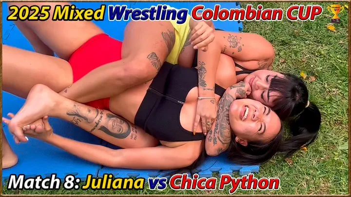 Kink Sports - Colombian Cup Match 8 - Juliana vs Chica Python
