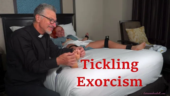 Autumns Below The Belt Fantasies - Tickling Exorcism - Sunnie And Antickl Religious Tickle Fetish With Priest Foot Tickling on Ticklish Feet MOBILE