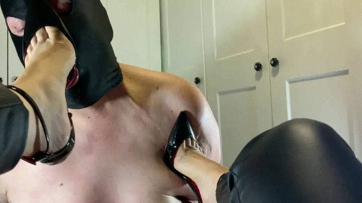 Ladynataly - heel mark in the nipple