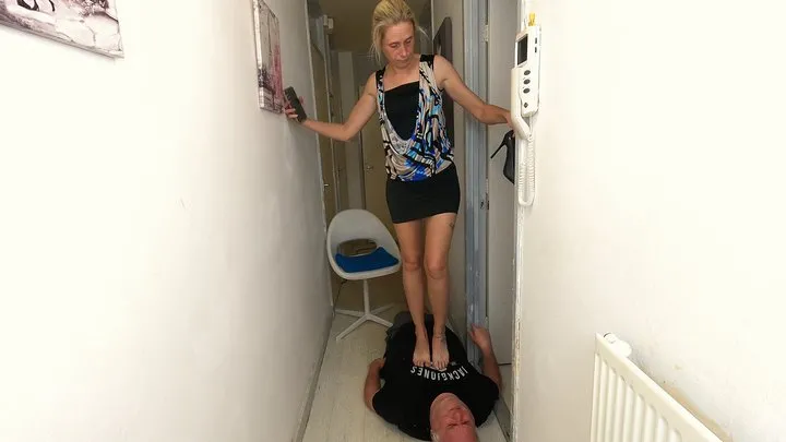 D A N I E L L E - Danielle Trampling Bare Foot & Heels 13 (4K)