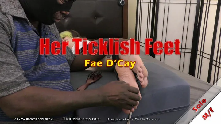 Ticklehotness C4s - Her Ticklish Feet - Fae D'Cay