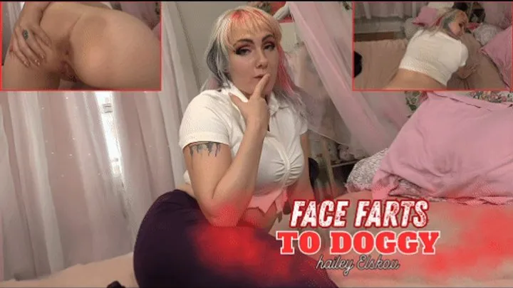 Ginarys Kinky Adventures - Hailey Elskov's Gassy Tease to Doggy Finish - 4K