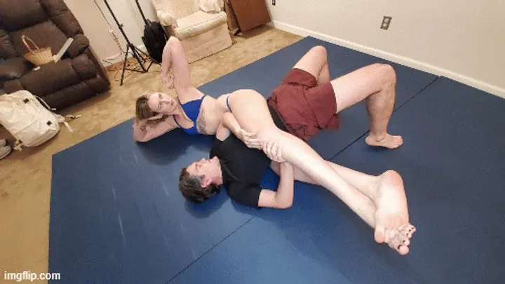 Grappling Gals - GR 534 Blondi vs Jake, Rematch! mp4