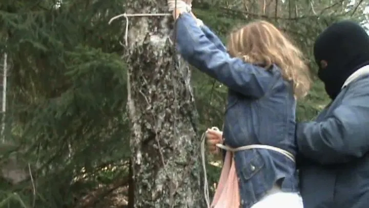Juliette Captured And In Bondage - Captured At The Autumn Forest - FULL HD (mp4) - JC20251204