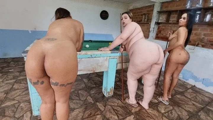 Cruel Bella Produtions - WE RENTED A BAR WITH A POOL TABLE JUST TO FART FOR YOU PART 4 BY BELLA CRUEL, BABI VENTURA AND BRITNEY HUNTER CAM FULL HD