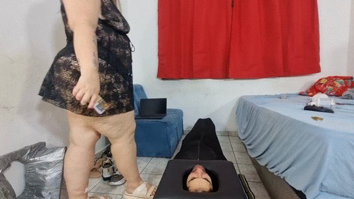Britney Hunter Fetish - BBW HOT GIRL SITTING ON SLAVE'S FACE WITH GREAT CRUELTY IN SMOTHERBOX PART 1 BY BRITNEY HUNTER AND DANIEL SANTIAGO CAM FULL HD