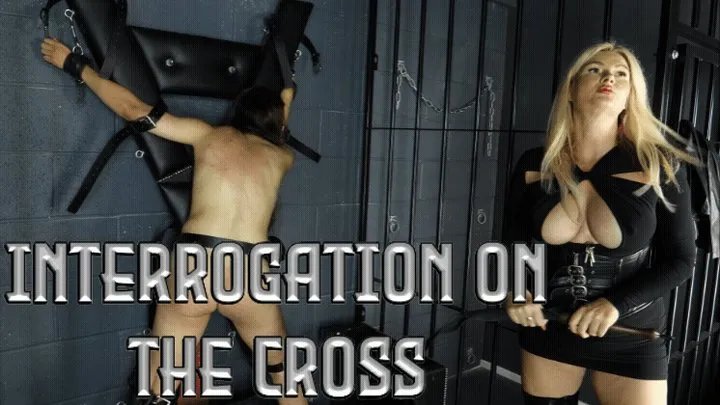 Lady Sara Borgia Femdom Clips - Interrogation on the Cross (4K)
