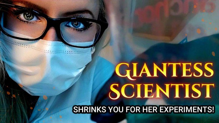 Vicktoria Tacos Fart Fetish Flirt - Giantess Scientist Gassy Lab Fart Jar Shrinking Experiment