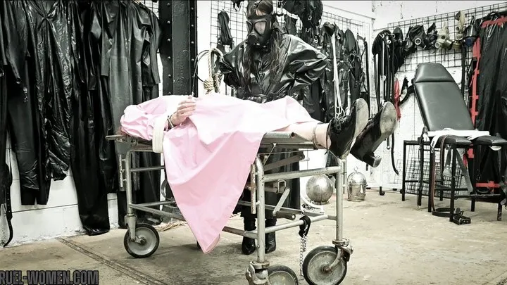 Real Cruel Women - SISSY PRISON - Restrained Punishment *MOV*